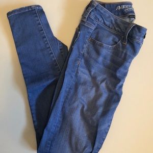 American eagle super stretch jeans.